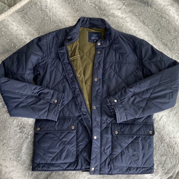 J. Crew Factory Other - J. Crew Mens Quilted City Jacket Navy
